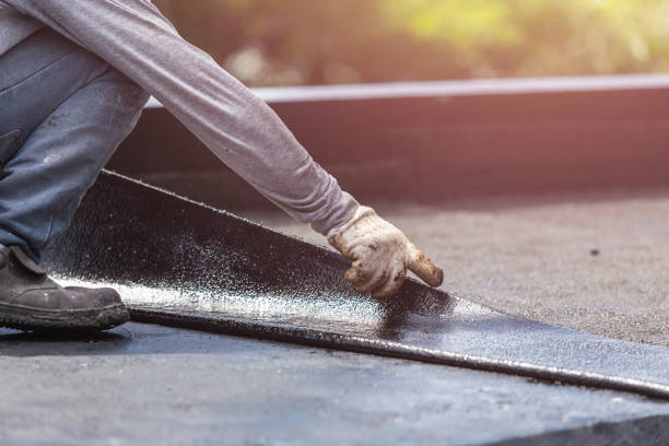 Professional Crawl Space Encapsulation technician working in Coopersville, MI